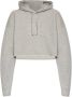 Ganni Grijze Hoodie met Ingedrukt Logo Gray Dames - Thumbnail 1