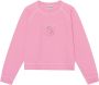 Ganni Wild Orchid Raglan Sweater Pink Dames - Thumbnail 3