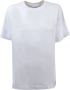 Ganni Katoenen T-Shirt Art T2917 001 White Dames - Thumbnail 1