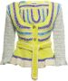 Ganni Retro Gehaakte Vest Multicolor Dames - Thumbnail 1
