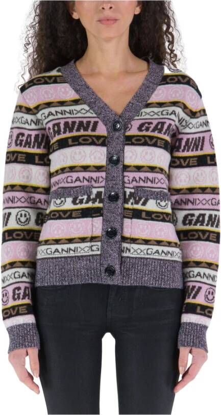 Ganni Vest Grijs Dames