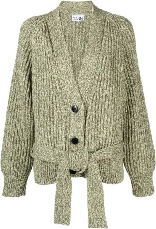 Ganni Vest Groen Dames