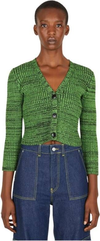 Ganni Knitwear Green Dames