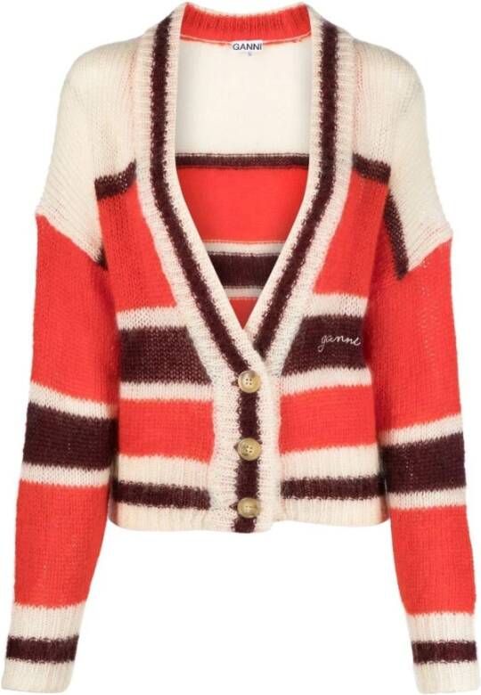 Ganni Vest Rood Dames