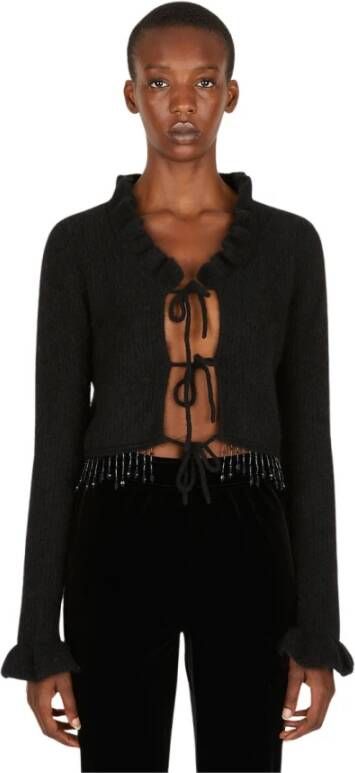 Ganni Vest Zwart Dames