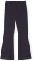 Ganni Plooivoorpantalon Blauw Dames - Thumbnail 2