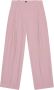 Ganni Wide Trousers Pink Dames - Thumbnail 1