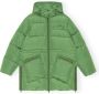 Ganni Winter jas Groen Dames - Thumbnail 1