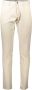 Gant Beige Herenbroek 4 Zakken Knoop Rits Logo Beige Heren - Thumbnail 4
