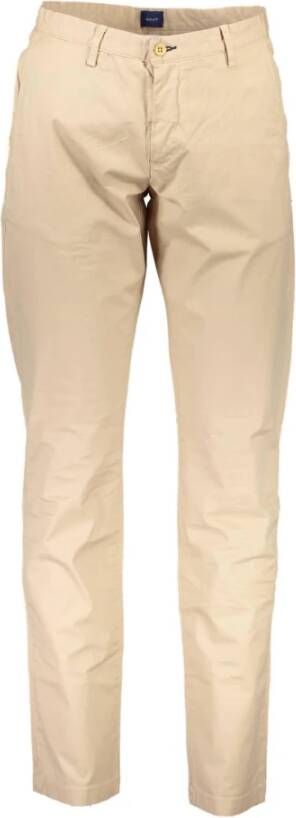 Gant Beige Jeans & Pant Beige Heren