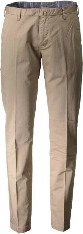 Gant Beige Katoenen Jeans & Broek 4 Zakbroek Beige Heren