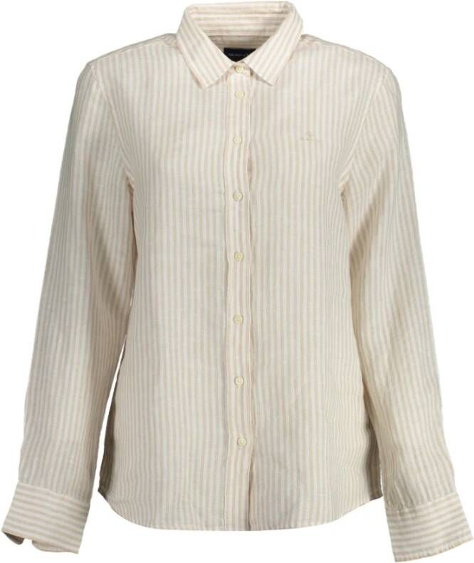 Gant Beige Shirt Beige Dames