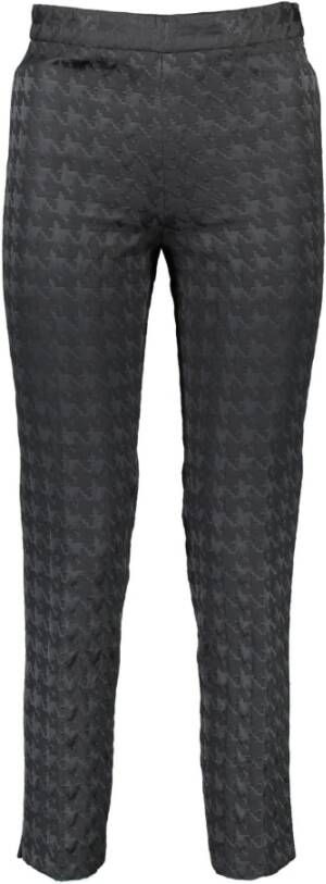 Gant Zwarte katoenen jeans & broek met contrasterende details Zwart Heren