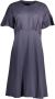 Gant Blauwe Lyocell Korte Jurk Ronde Halslijn Blue Dames - Thumbnail 1