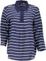 Gant Blauw Viscose Polo Shirt voor Vrouwen Blue Dames - Thumbnail 1