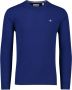 Gant Blauwe trui met ronde hals Blauw Heren - Thumbnail 1