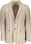 Gant Klassieke Beige Linnen Jas Beige Heren - Thumbnail 1