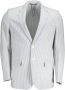 Gant Klassieke Witte Jas met Lange Mouwen White Heren - Thumbnail 1