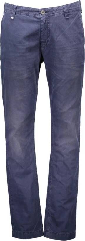 Gant Blue Cotton Jeans & Pant Blauw Heren