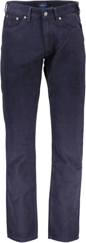 Gant Blue Jeans & Pant Blauw Heren