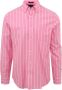 Gant casual overhemd normale fit roze gestreept 100% katoen - Thumbnail 1