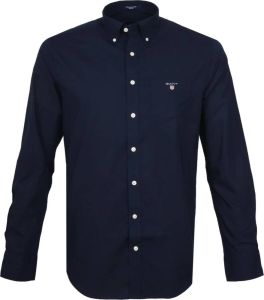 Gant Casual shirt met lange mouwen Blauw Heren
