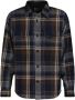 Gant Zware Twill Geruite Overhemdjasje Blue Heren - Thumbnail 1