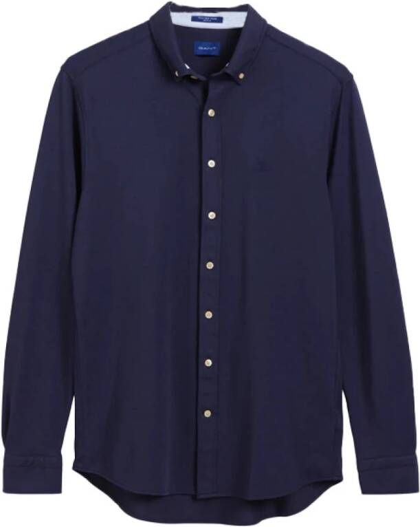 Gant Chemise Regular Fit Blauw Dames