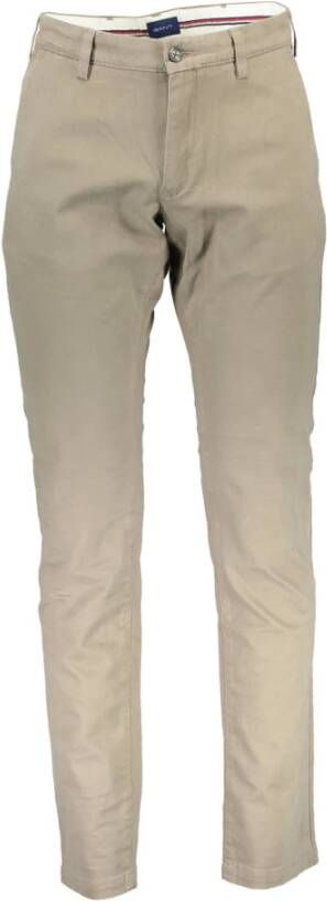 Gant Beige Jeans & Pant Beige Heren