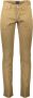 Gant Beige Herenbroek 5 Zakken Rits Knoop Beige Heren - Thumbnail 1