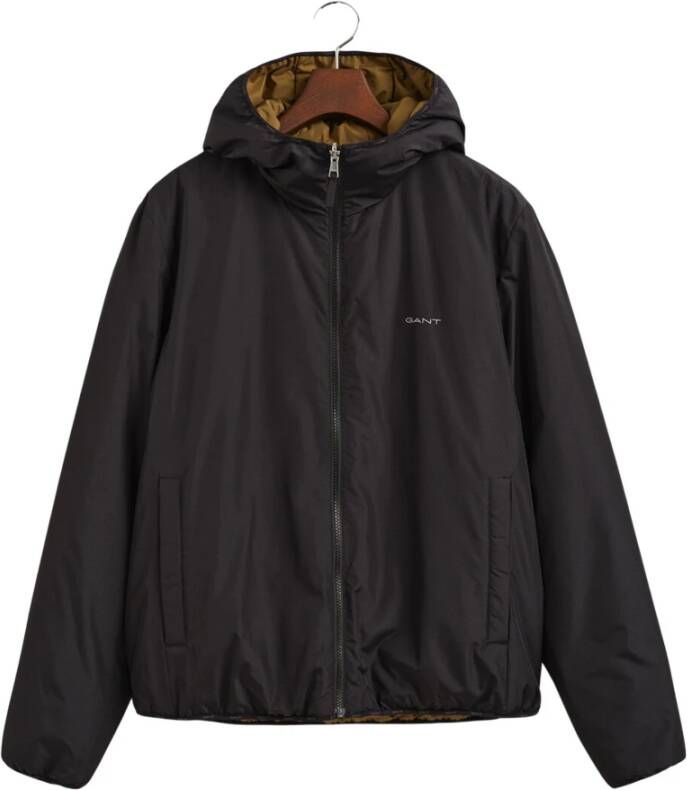 Gant Coats Zwart Heren