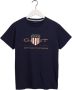 Gant T-shirt D2. ARCHIVE SHIELD SS T-SHIRT met grote logoprint - Thumbnail 7