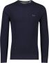 Gant Trui met ronde hals COTTON PIQUE C-NECK met logoborduursel op borsthoogte - Thumbnail 2