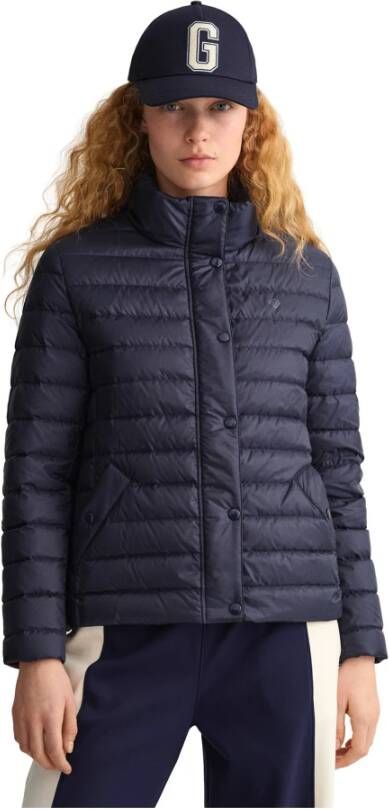 Gant Down Jackets Blauw Dames