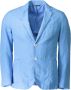 Gant Stijlvolle Lichtblauwe Katoenen Jas Blue Heren - Thumbnail 1