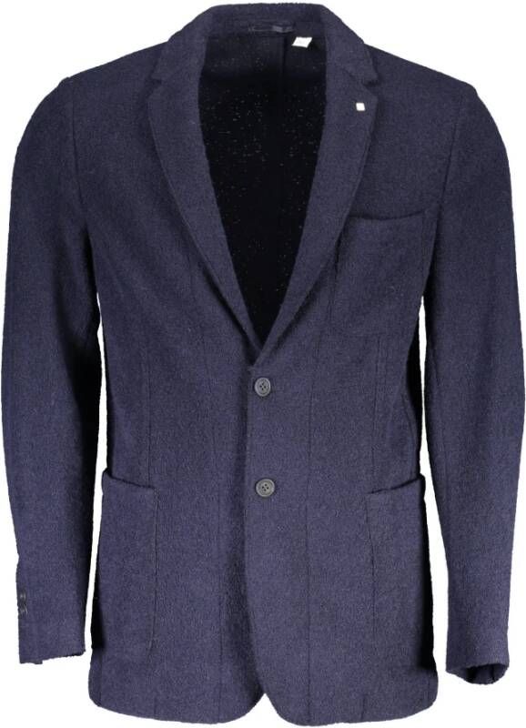 Gant Formal Blazers Blauw Heren