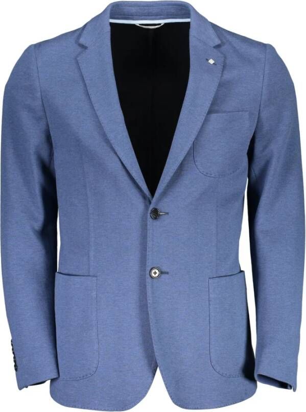 Gant Formal Blazers Blauw Heren