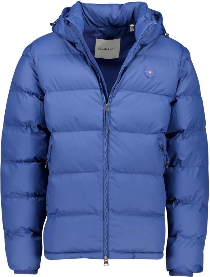 Gant Waterafstotende Hooded Active Cloud Jacket Blue Heren