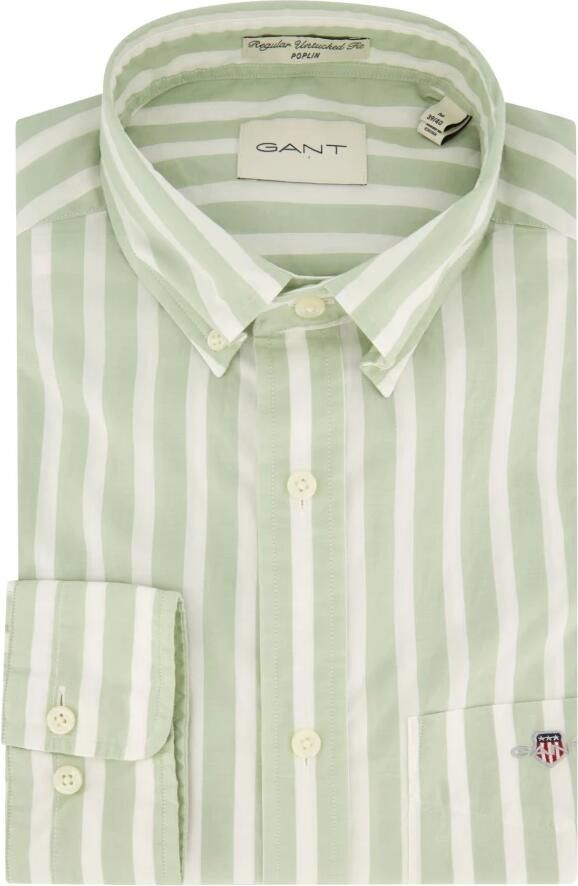 Gant Overhemd met lange mouwen REG WIDE POPLIN STRIPE SHIRT