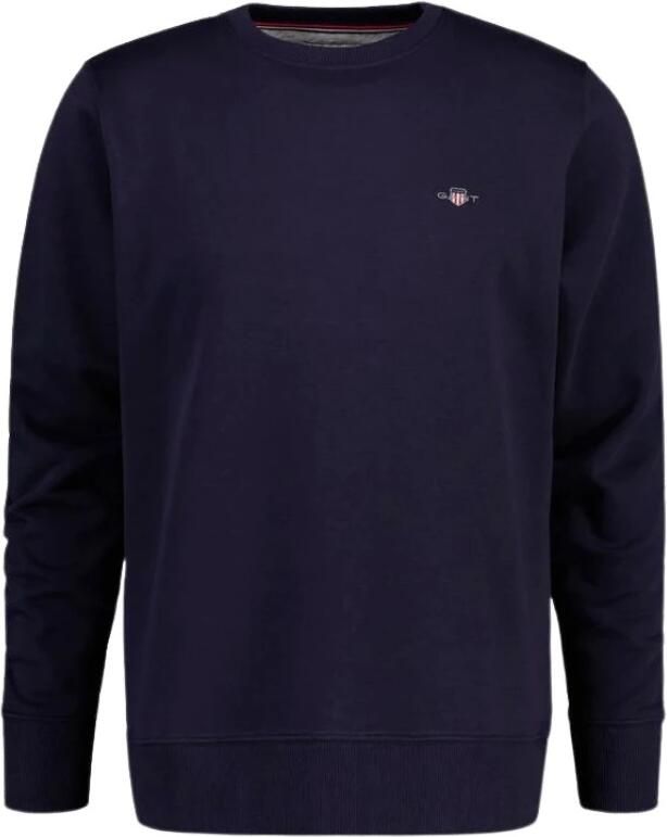 Gant Sweatshirt REG SHIELD C-NECK SWEAT met logoborduursel op borsthoogte - Foto 2