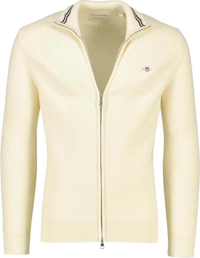 Gant Crème Vest voor Vrouwen Beige Heren