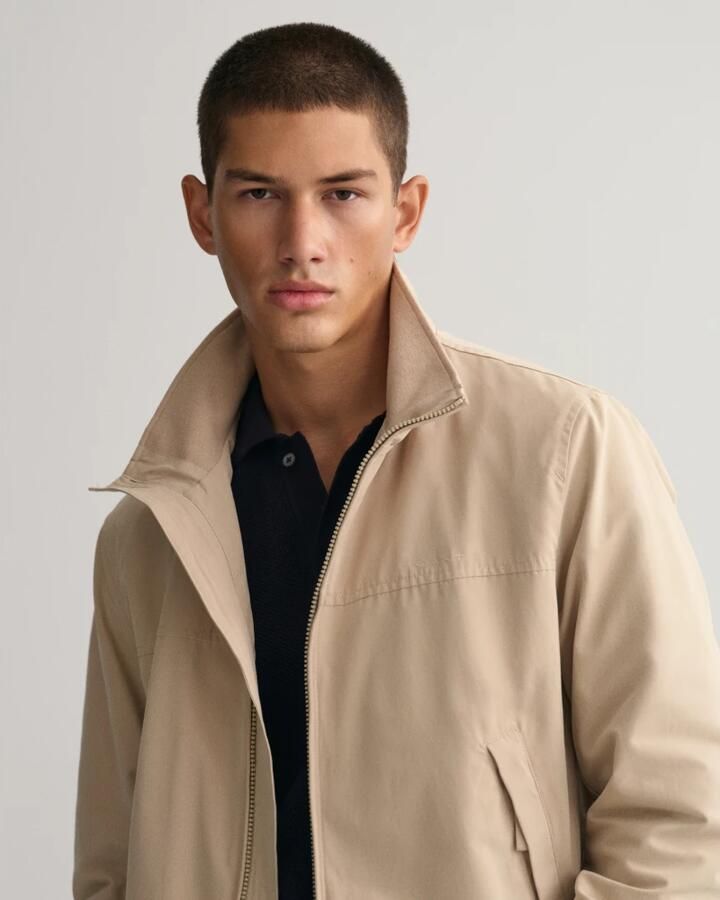 Gant Hampshire jacket zand 7006322 277 Beige Heren