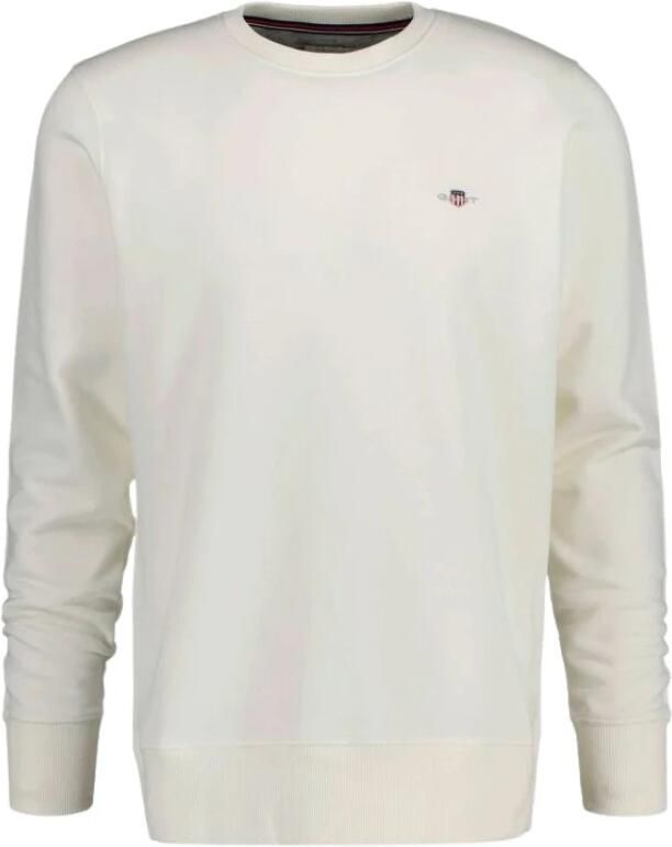 Gant Sweatshirt REG SHIELD C-NECK SWEAT met logoborduursel op borsthoogte - Foto 2