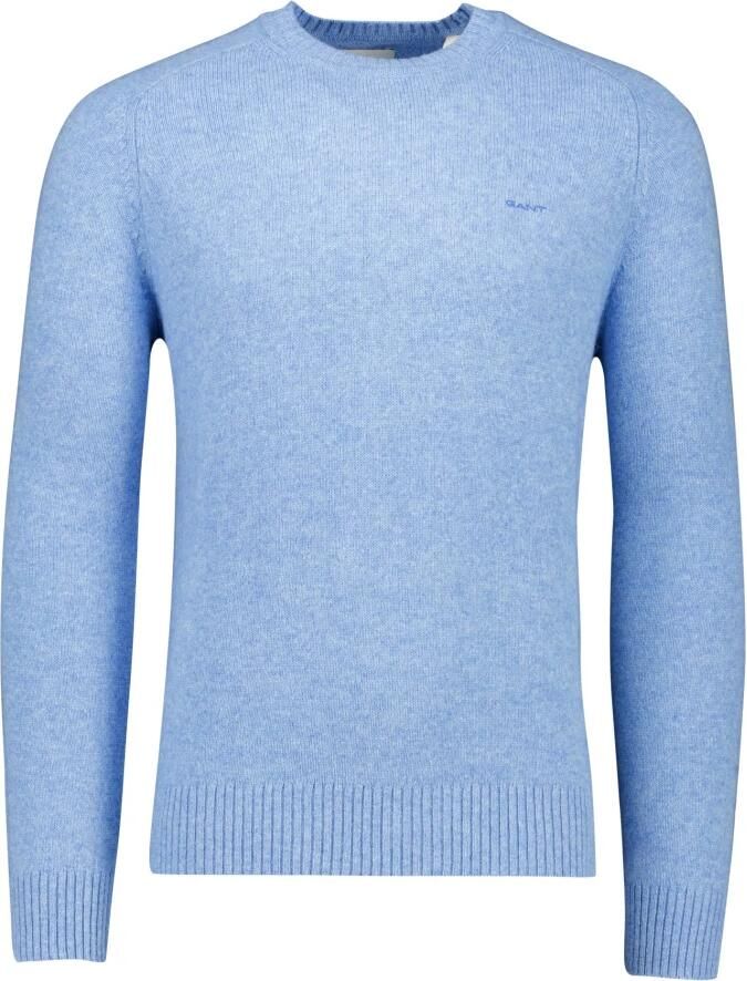 Gant Sweater Pullover Wool Blend Lichtblauw - Foto 2