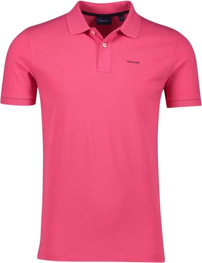 Gant Poloshirt met zijsplitten model 'Pique'