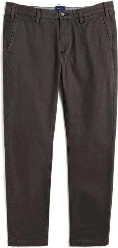 Gant Grijze Katoenen Jeansbroek Klassieke Pasvorm Gray Heren - Foto 4