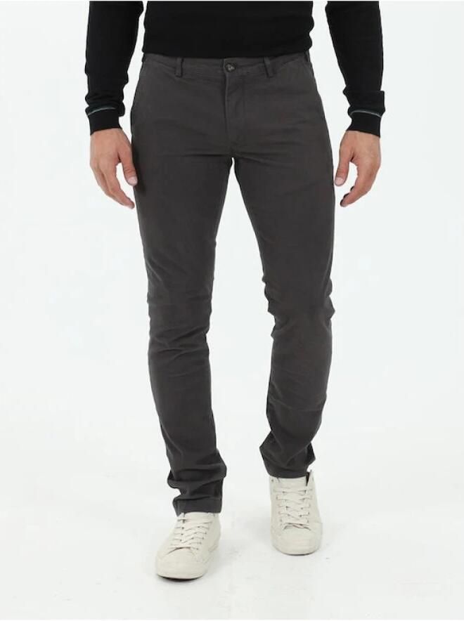 Gant Grijze Katoenen Jeansbroek Klassieke Pasvorm Gray Heren