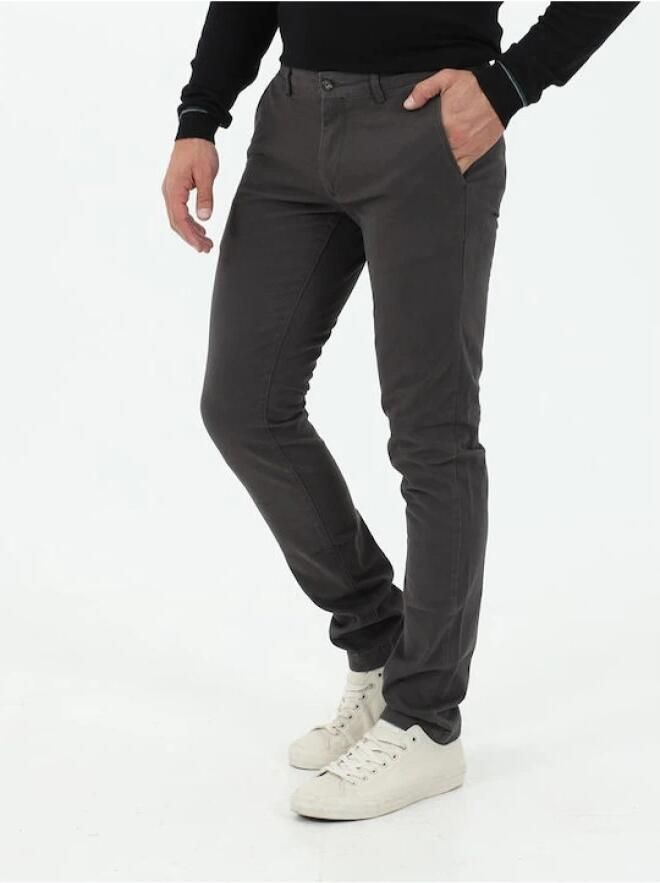 Gant Grijze Katoenen Jeansbroek Klassieke Pasvorm Gray Heren - Foto 3