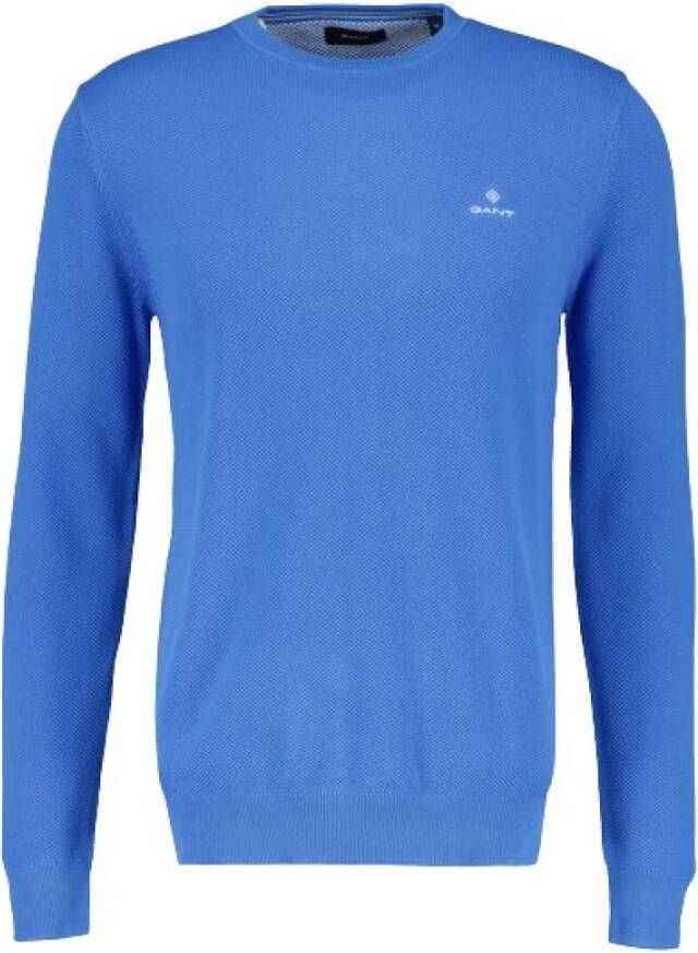 Gant gebreide kleding Blauw Heren