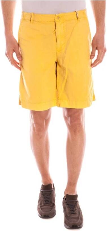 Gant Gele katoenen jeans broek Gele katoenen jeans Yellow Heren